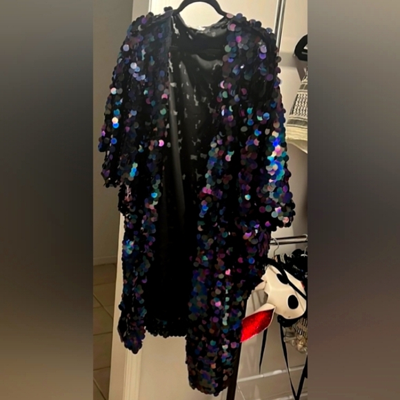 💜Jumbo Sized Goddess Sequin Kimono💜 - Picture 4 of 12
